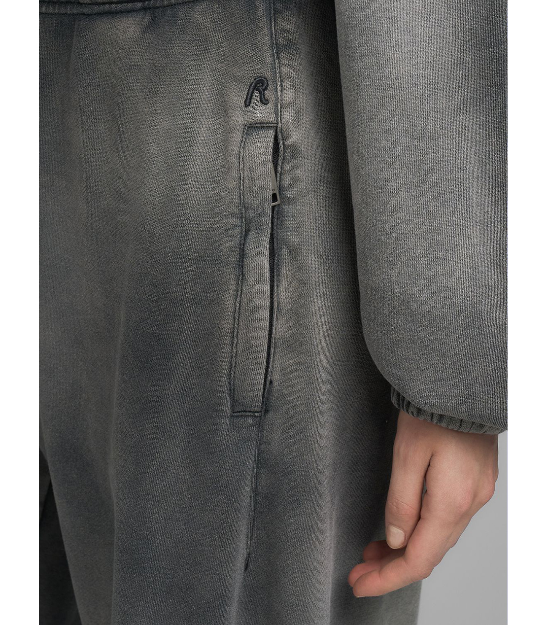 ワイドレッグフリースパンツ 詳細画像 ダークグレー 5